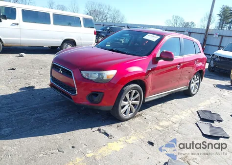2014 Mitsubishi Outlander Sport Es z USA, uszkodzony, nr VIN 4A4AP3AU5EE001652
